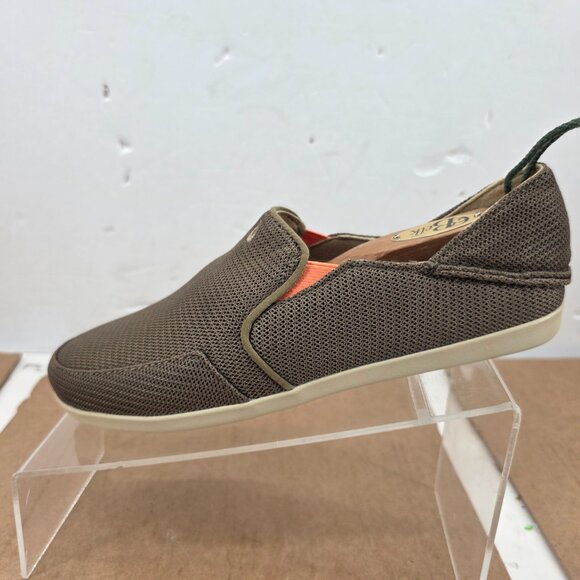 Olukai Waialua Mesh Loafers Woman’s Size 9 Brown Slip On Casual Comfort Shoes - Picture 5 of 9
